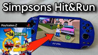 The BIGGEST Ps Vita Port of 2024 is HERE and I LOVE IT  Simpsons Hit amp Run [upl. by Gabriele862]