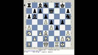 Dufresne Jean vs Anderssen Adolf  Berlin Chess Match 1851 C53 [upl. by Quirita]