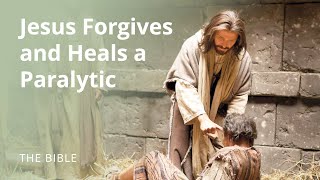 Mark 2  Jesus Forgives Sins and Heals a Man Stricken with Palsy  The Bible [upl. by Natividad641]