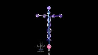 Laminin Animation Protein Molecule blender3d laminin protein chemistry science biology 3dart [upl. by Ileana701]