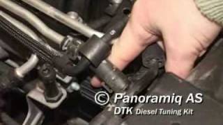 Installation of chip tuning powerbox in VW 19 TDI [upl. by Stenger255]