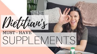 SUPPLEMENTS FOR BEGINNERS  DIETITIAN APPROVED [upl. by Welbie751]