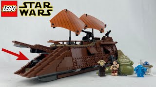 Toller Innenraum 👍  LEGO Star Wars Jabba´s Sail Barge Set 75020 Review [upl. by Jeannie]