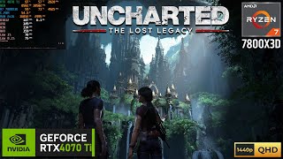 UNCHARTED THE LOST LEGACY  AMD FSR 2  4070 Ti [upl. by Einehpets]