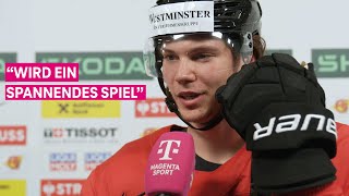 Moritz Seider vorm Halbfinale quotWird ein spannendes Spielquot  IIHF EishockeyWM 2023  MAGENTA SPORT [upl. by Chemosh]