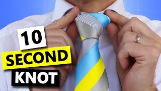 How to Tie a Tie Super Fast and Easy [upl. by Ettenotna]