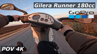 Gilera Runner 180cc POV RIDE [upl. by Atikam]