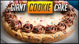 How to Make Chocolate Chip Cookie Cake  The Stay At Home Chef [upl. by Buckden737]