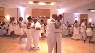 5th Annual All White Steppers Exravaganza WalkingJFJ 2114 [upl. by Eenaffit]