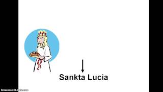 Sankta Lucia  Natten går tunga fjät [upl. by Porett]