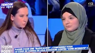 TPMP Lilia Bouziane vs Alice Cordier suite à l’émission zone interdite [upl. by Senn]