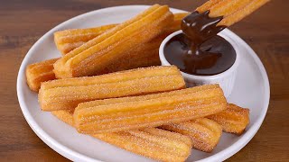 How to make PERFECT CHURROS with Hot Chocolate [upl. by Ancelin]