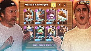 MIO PADRE GIOCA con 8 LEGGENDARIE INSIEME Deck con solo leggendarie Clash Royale ITA [upl. by Dru472]