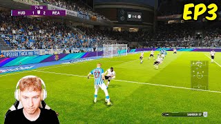 MY FIRST ASSIST ⚽️  PES 2023 Become A Legend EP3 [upl. by Dlarrej]