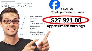 🤯Getting Paid 100 Per Day from FACEBOOK using AI [upl. by Wat]