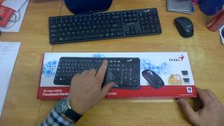 Keyboard Genius SlimStar i8050 [upl. by Nekcarb830]