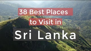 38 Best Places to visit in Sri Lanka  TOP 38 Places in Sri Lanka for Solo Travel [upl. by Amocat]