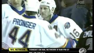 Brett Hull scores his 500th career goal [upl. by Lerred]