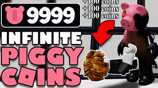 PIGGY INFINITE COINS GLITCH  Piggy How to Build Mode Bug Glitch in Roblox [upl. by Lorne]