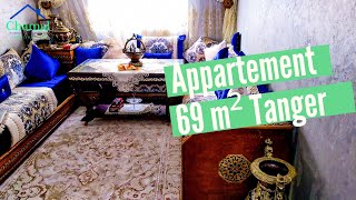 appartement a vendre tanger  شقة للبيع 69 متر 45 مليون [upl. by Ainar]