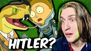 First Time Watching Rick and Morty  Rattlestar Ricklactica REACTION S4 E5 [upl. by Peterman]