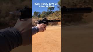 Ruger Mark IV 2245 Lite Suppressed [upl. by Aihsram]