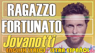 RAGAZZO FORTUNATO  Jovanotti 1992 Letra Español English Lyrics Testo italiano [upl. by Ecineg142]