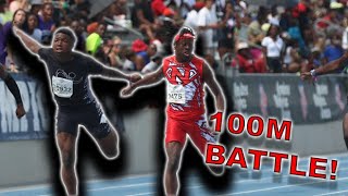 Texas Sprint Stars Duke It Out In Crazy 100m At AAU Junior Olympics 2023 [upl. by Rosamond]