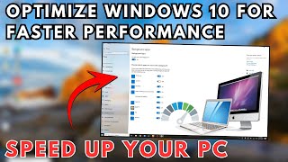 How to Optimize Windows 10 for Faster Performance ⚡  Speed Up Your PC [upl. by Ahsenak226]