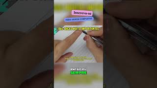 caligrafia caligraphy handwriting caneta writing shorts memes [upl. by Naenej]