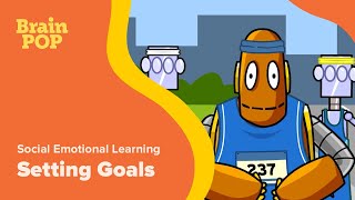 Settings Goals How to Achieve Your Dreams  BrainPOP [upl. by Hummel162]