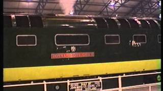 Class 55 Deltic D9000 Royal Scots Grey Engine Start Up at The NRM York 2nd January 1997 [upl. by Misab862]