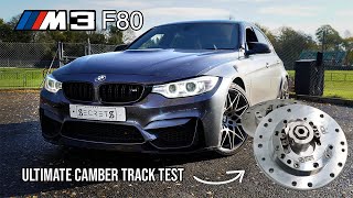 BMW F80 M3 Competition Adjustable CAMBER Plates TESTED EP5 [upl. by Beauvais]