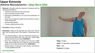 Ulnar Nerve Glides EXPLAINED [upl. by Dercy]