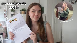 my gcse results 2023 live reaction [upl. by Eenahs985]