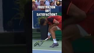 Why Tennis Players Smash Their Rackets on The Court shorts tennis tennisplayer [upl. by Sterling]