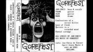 GOREFEST  Horrors in a Retarded Mind Full Demo 90 [upl. by Spear]