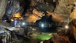 CLEARWATER amp WINDS Cave  Show cave tour at Gunung Mulu National Park [upl. by Hen]