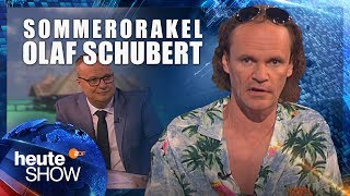 Olaf Schubert blickt voraus auf den Sommer 2017  heuteshow vom 02062017 [upl. by Aydan]