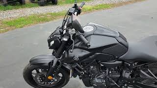 2024 Yamaha MT07  Matte Raven Black [upl. by Primavera855]