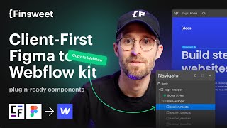 ClientFirst Figma to Webflow kit  Plugin ready components [upl. by Kushner]