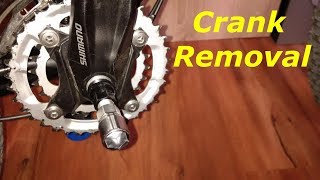 How to Crank Removal amp Installation on bike  Demontáž Klik kola [upl. by Abih]