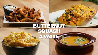 Butternut Squash 4 Ways [upl. by Karlin434]