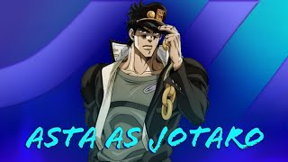 Black clover reagindo ao asta as jotaro [upl. by Morton]