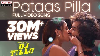 PataasPilla Full Video Song  DJTillu  Siddhu Neha Shetty  Vimal Krishna  Anirudh  Sricharan [upl. by Ad]