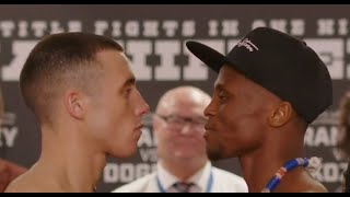 ‘I’VE NEVER SEEN TWO FIGHTERS LOOK SO CONFIDENT’ 😳 NICK BALL VS ISAAC DOGBOE WEIGHIN REACTION [upl. by Aleusnoc]