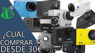 MEJORES CAMARAS DE ACCION BARATAS DESDE 30 €  FRAN M TECNOLOGIA [upl. by Olympe55]