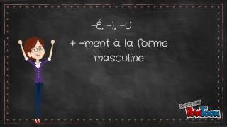 La formation des adverbes  Capsule de français [upl. by Omsare]