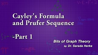 Graph Theory 40 Cayleys Formula and Prufer Seqences part 12 [upl. by Ahsilif]