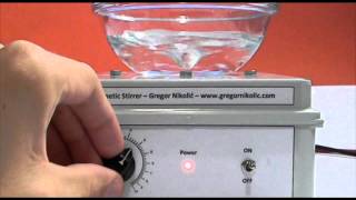 Magnetic stirrer  Magnetno mešalo [upl. by Kcirde]